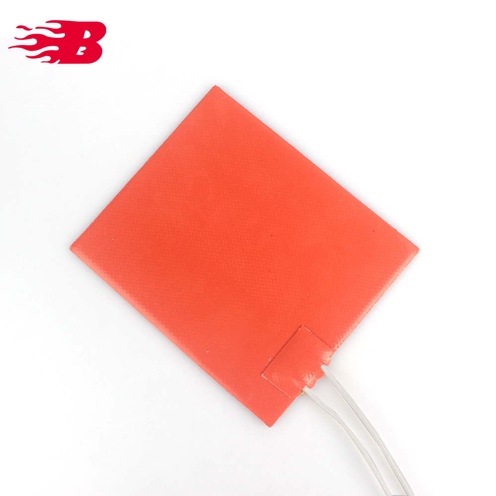 垃圾加热 半圆型加热板 旋钮温控  硅胶加热板