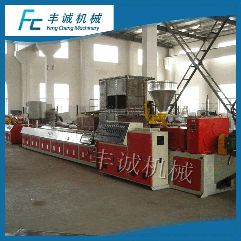 厂家供应塑钢门窗生产线 双螺杆塑料异型材挤出机 SJ双螺杆挤出机