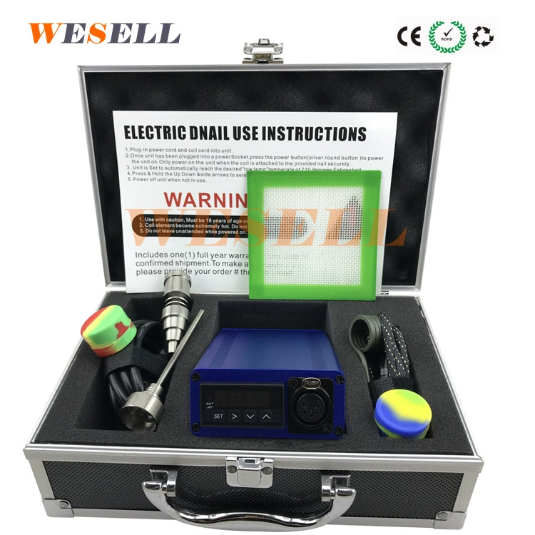 ПИД-регулятор температуры алюминиевая коробка Enail термостат нагревательное кольцо титановый гвоздь Dnail