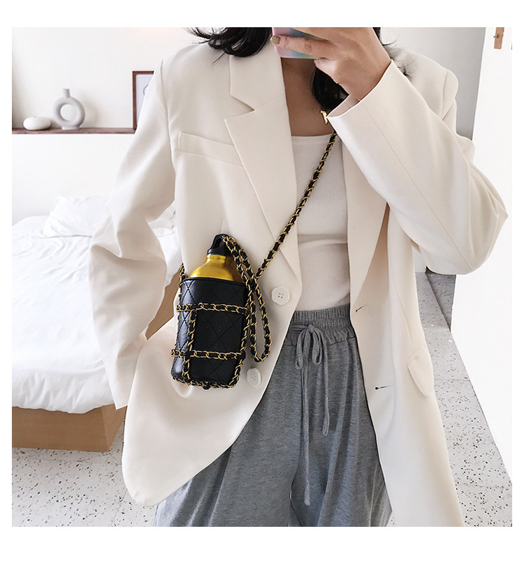Fashion Simple Chain Bucket Bag display picture 8