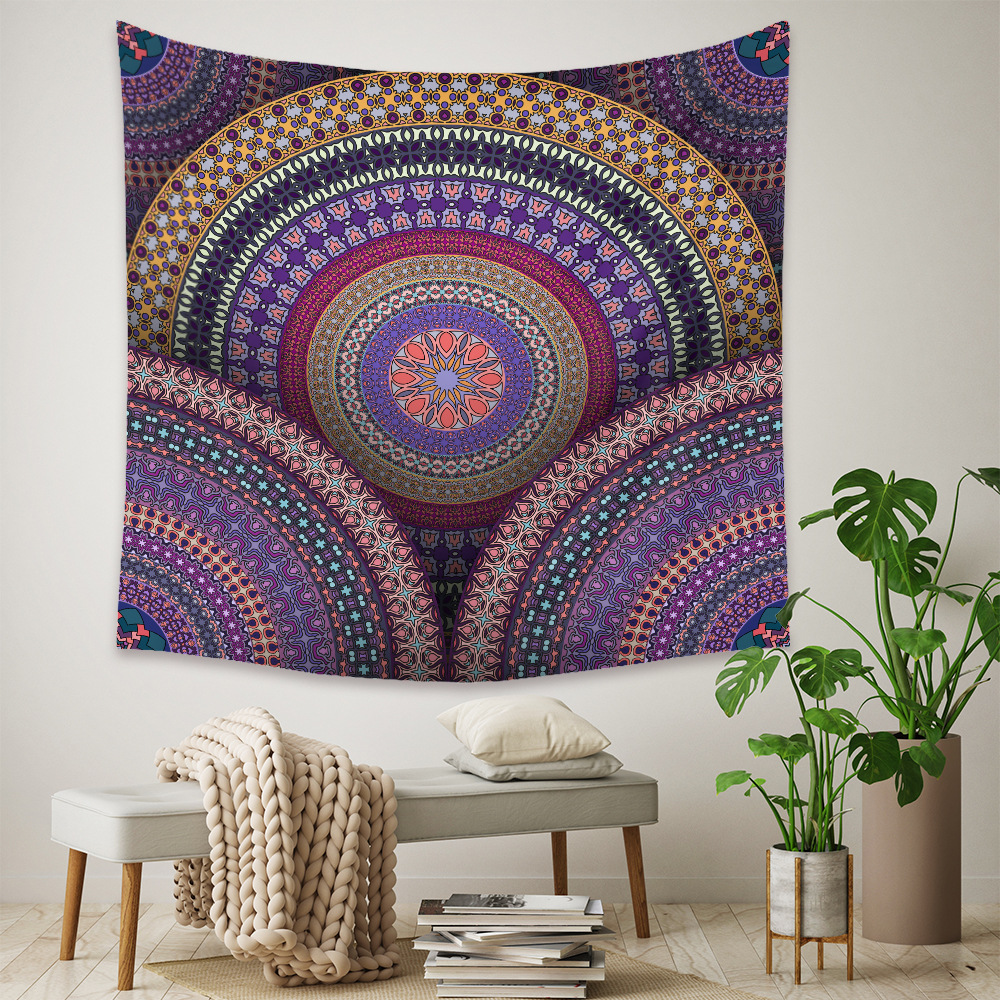 neue Mandala Tapisserie Boho Home Schlafzimmer Dekoration Wandbehang Stoff Hintergrund Tuchpicture6