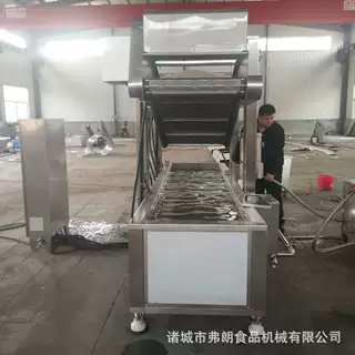麻花油炸流水线 全自动肉圆生产加工油炸流水线 薄脆油炸流水线