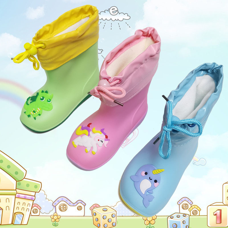 children's non-slip removable cartoon fashionable raincoat for men…