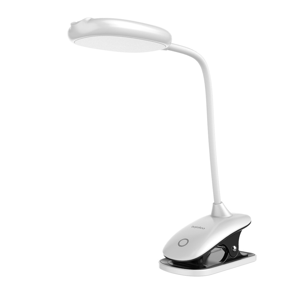 亚马逊USB充电儿童学习护眼笔筒台灯床头阅读夹子台灯