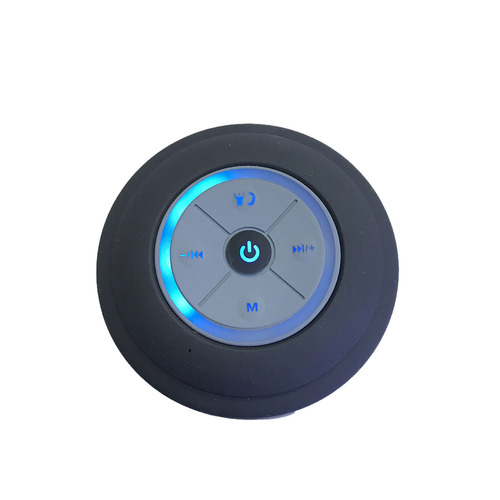 q9 Bluetooth speaker waterproof large suction cup audio with colored lights radio plug-in card new wireless foreign trade electronic gift