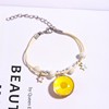 Glossy crystal bracelet, accessory, 2020, Korean style, simple and elegant design, Birthday gift, wholesale