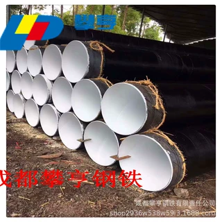 双环氧防腐螺旋钢管 燃气管道Q235环氧煤沥青防腐钢管