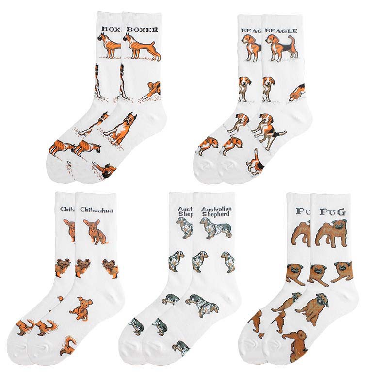 Unisex Cute Animal Cotton Ankle Socks A Pair display picture 5