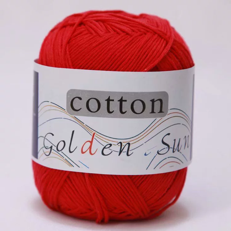 Cotton silk threads, children's crochet, wholesale