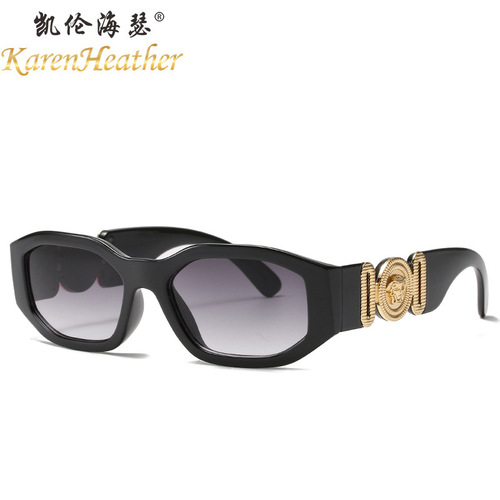 New style personalized head sunglasses 4361 European and American irregular small frame sunglasses for men and women cross-border trendy sunglasses
