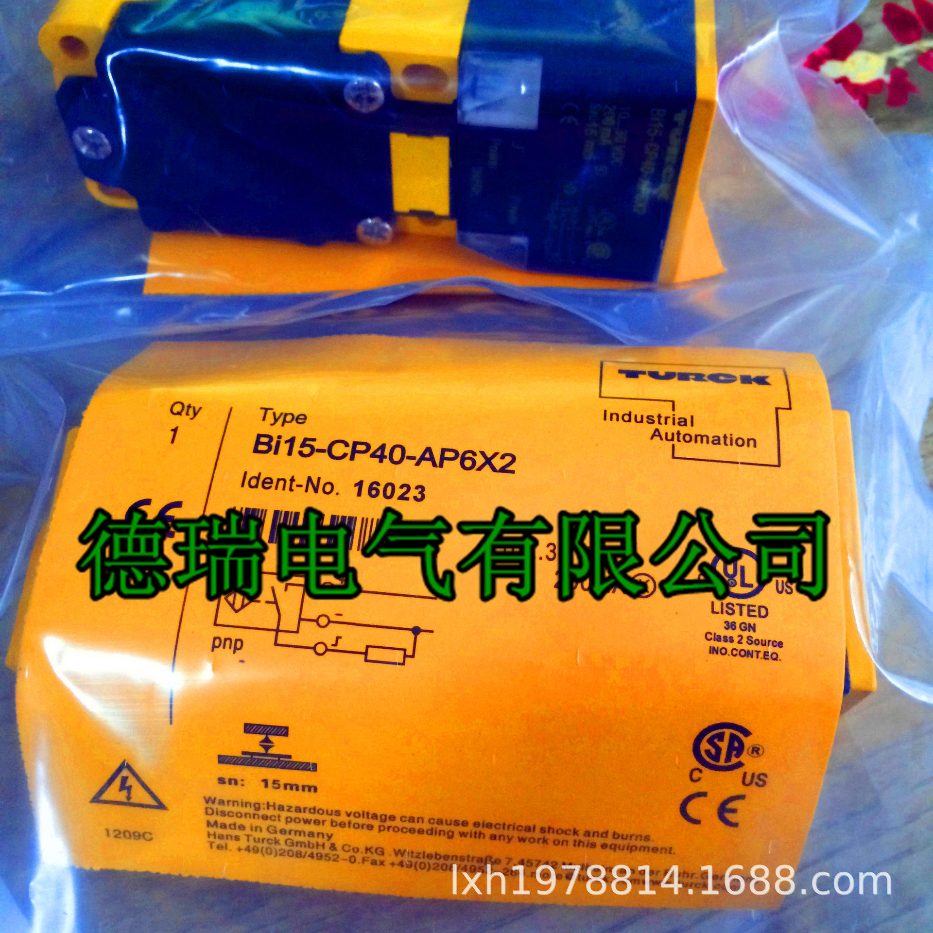  turck bi15 cp40 ap6x2 an6x2 