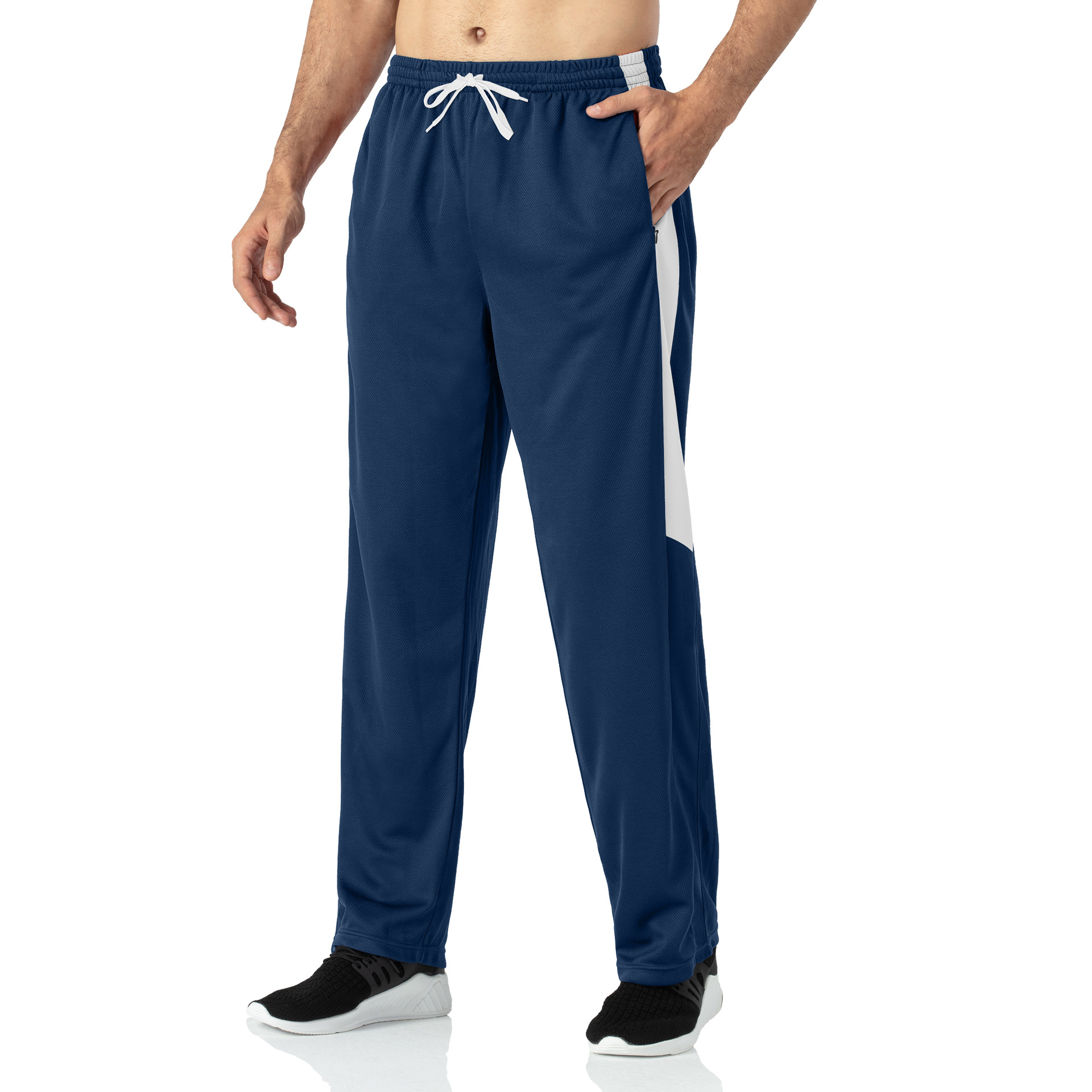 U.S.A overseas On behalf of man Bodybuilding trousers leisure time Easy Mesh ventilation run Sports pants Quick drying