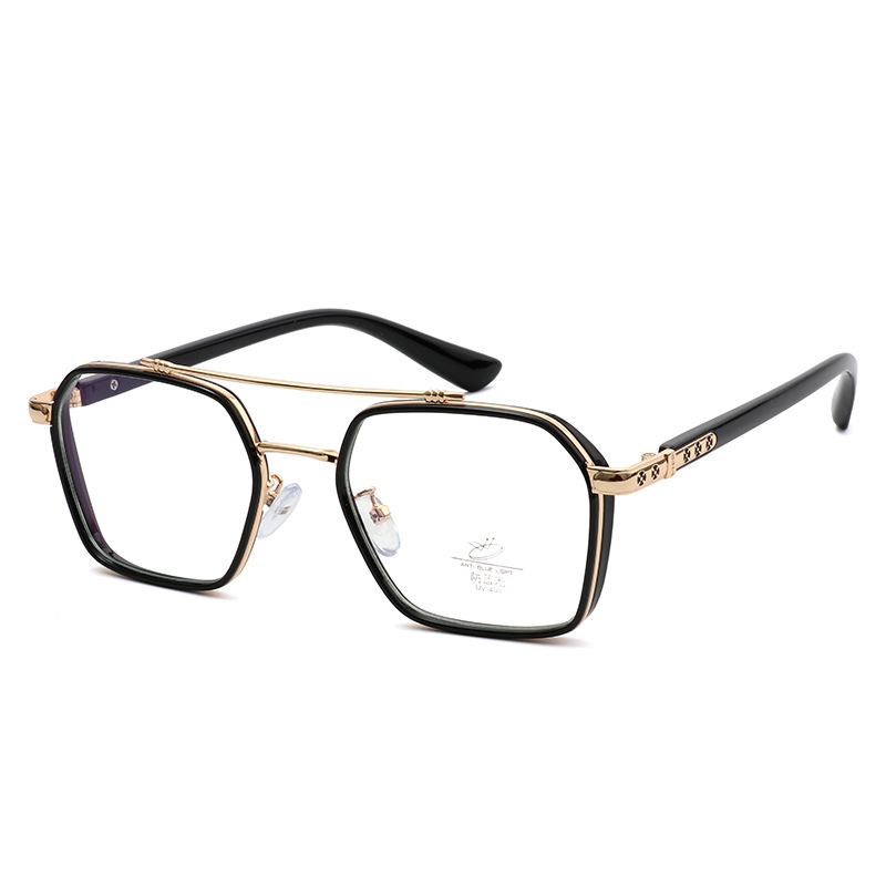 K0039新款防蓝光眼镜 克罗复古金属眼镜陈伟霆同款近视眼镜框