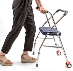 老人助行器成人學步車中風偏癱康復訓練器材帶輪帶座走路輔助行走