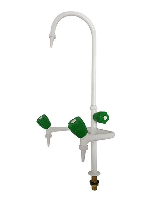 Лабораторный тройной водяной насадки, медный корпус, керамический вентиль, трехпортовый смеситель, срок службы 500000 раз