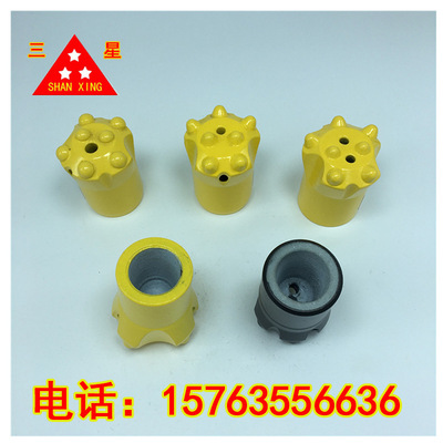 外貿特鋼球齒鑽頭柱齒冷壓合金七齒3234 36 38 40 41礦山隧道