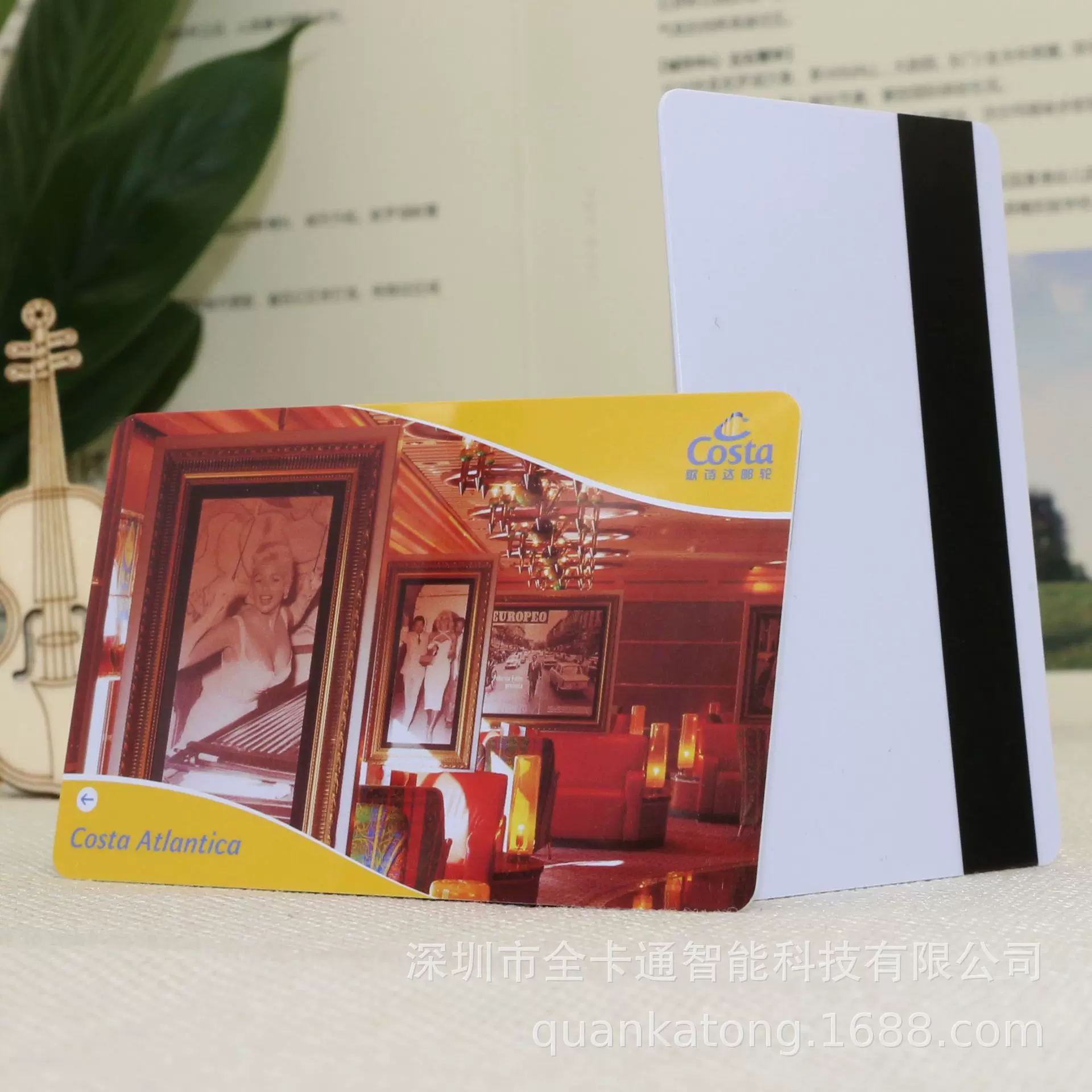 PVC Hico /Loco 300oe,2750oe,4000oe Magnetic stripe card