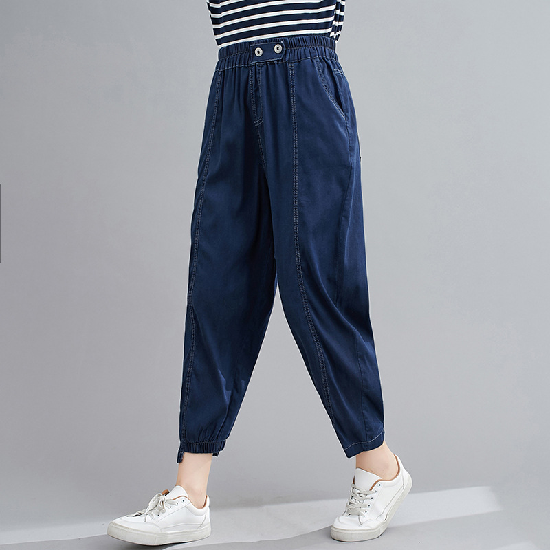 Pantalon léger femme en cow-boy - Ref 3430133 Image 4