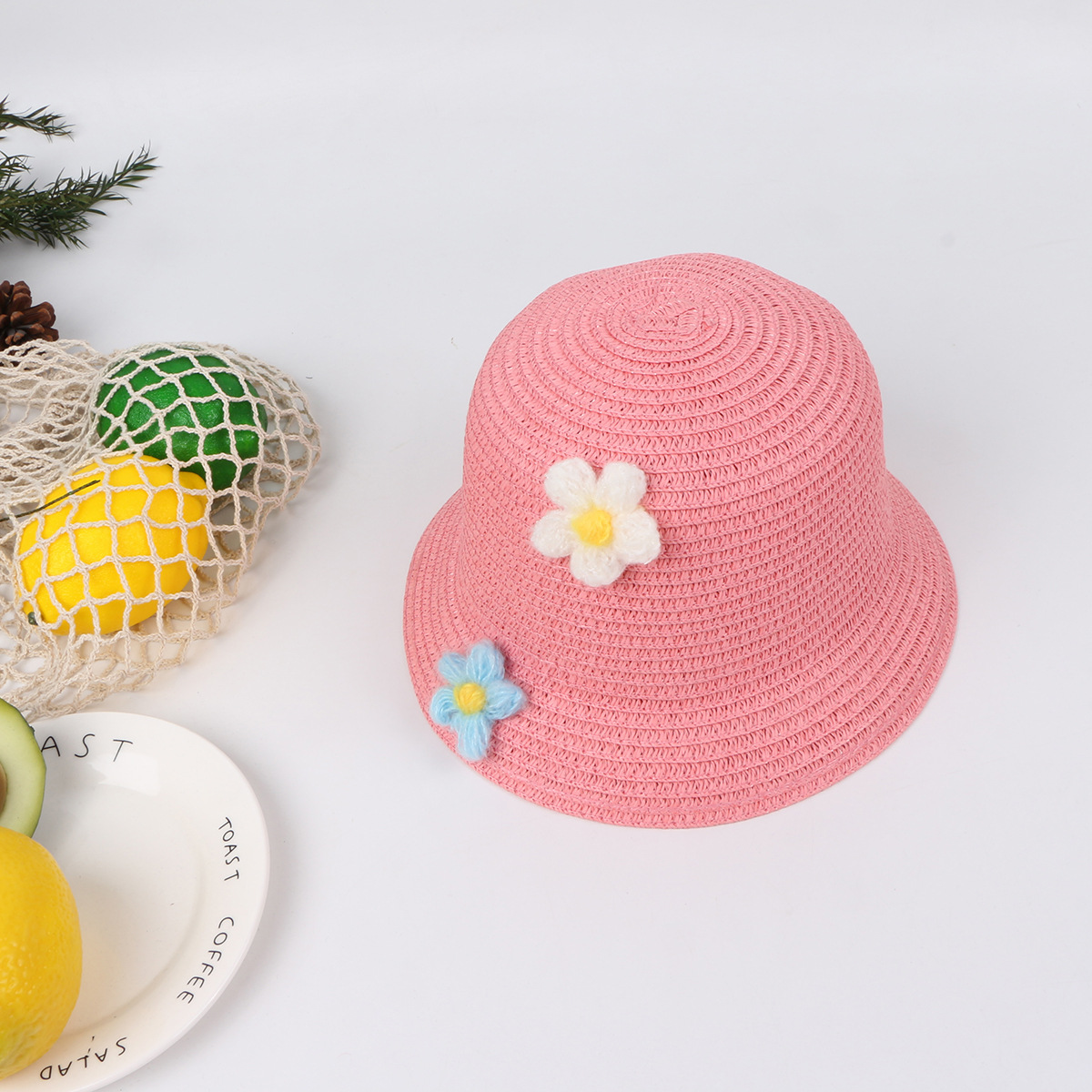 Straw Hat Summer Cute Sun Hat Fashion Sunscreen Cool Hat Baby Hat display picture 10