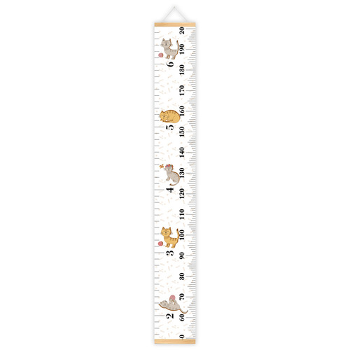 Cross-border best-selling children's height stickers cartoon animal measuring ruler removable artifact measurement Growth Chart
