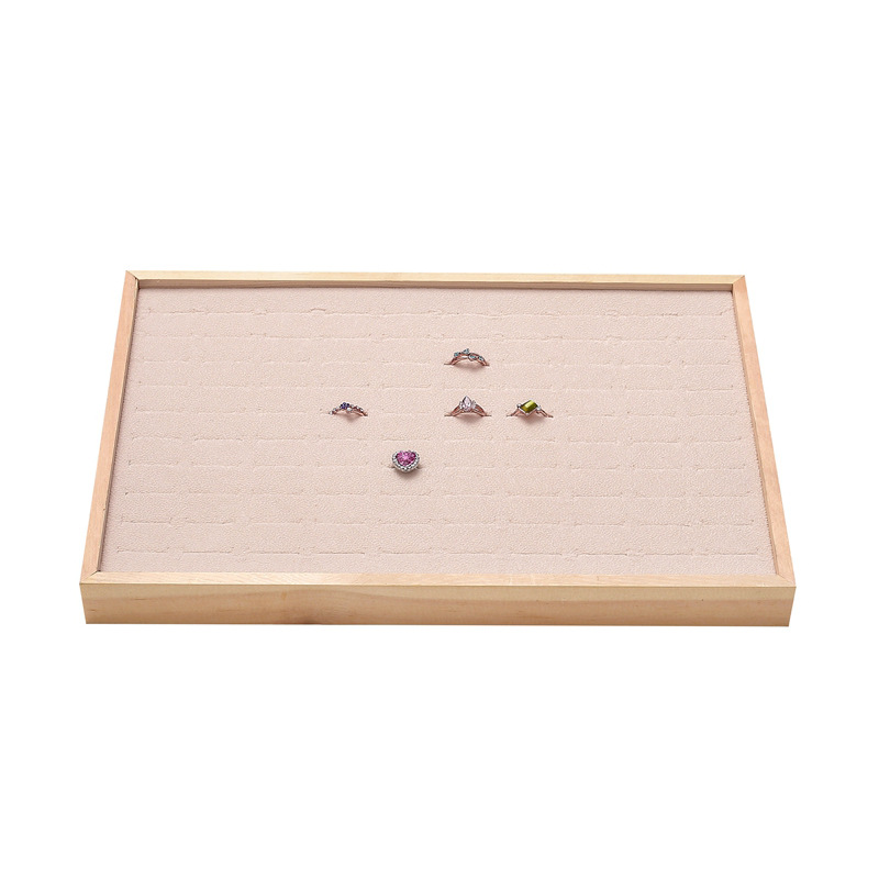 Simple Style Classic Style Rectangle Solid Wood Jewelry Rack display picture 2