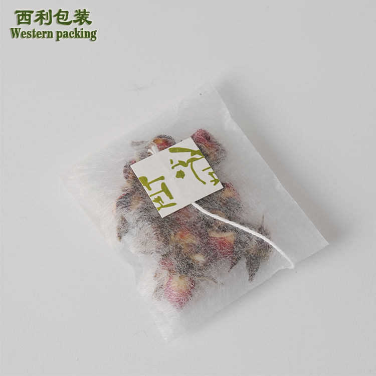 带线标玉米纤维pla立体过滤袋三角包平包袋泡茶空包袋现货透明袋