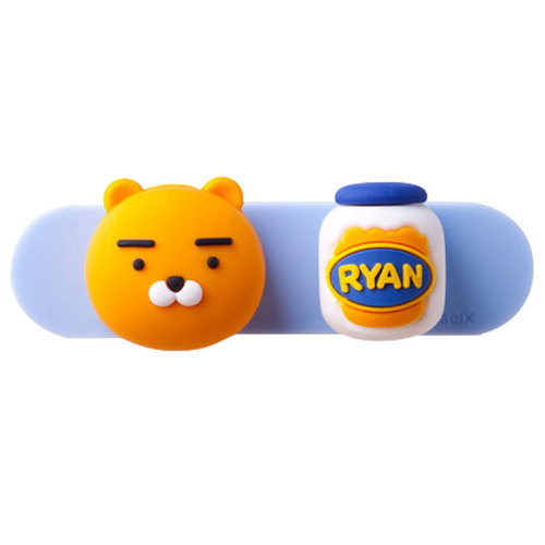 Factory Direct Sales Creative Apple Charging Cable Magnetic Suction Hub Cartoon Lion Desktop Anti-Winding Organizer Applicable 