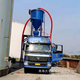 河北建材粉料负压装车机 水泥灰自动倒仓吸灰机 气力输送机现货