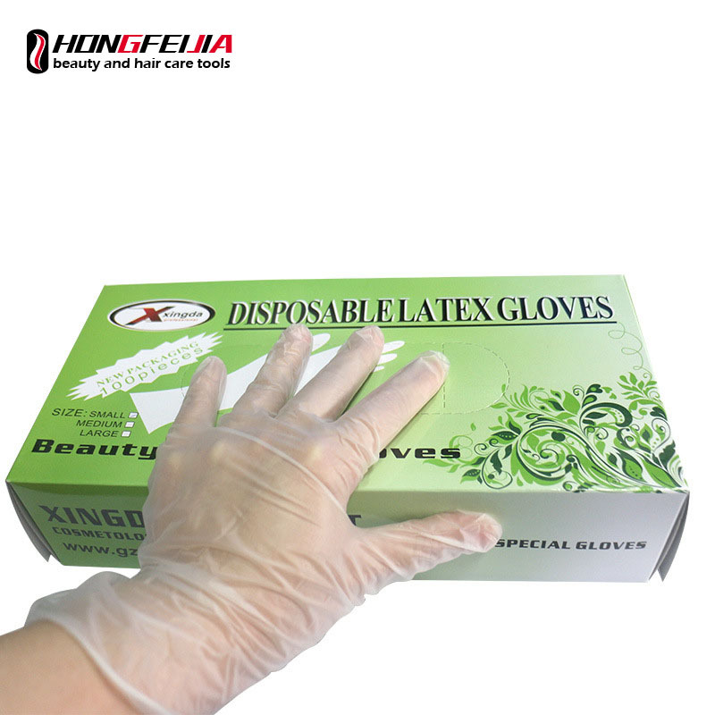 一次性PVC手套 50只防护手套食品餐饮PVC橡胶防水手套