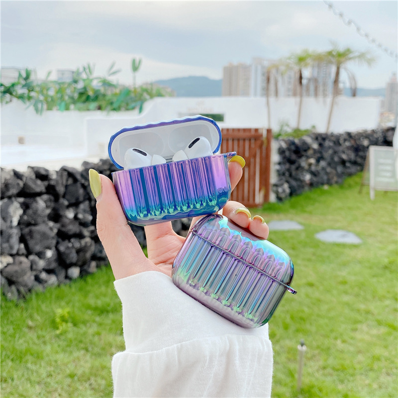 Bagages Colorés De Style Coréen Adaptés Aux Écouteurs Bluetooth Sans Fil Airpods Pro Housse De Protection  Airpods display picture 1