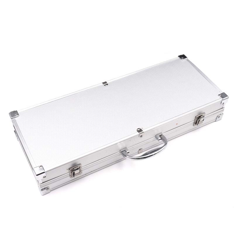 Bbq al por mayor Amazon barbacoa al aire libre caja de aluminio traje 5 piezas parrilla set Hongyang barbacoa parrilla fuente fábrica