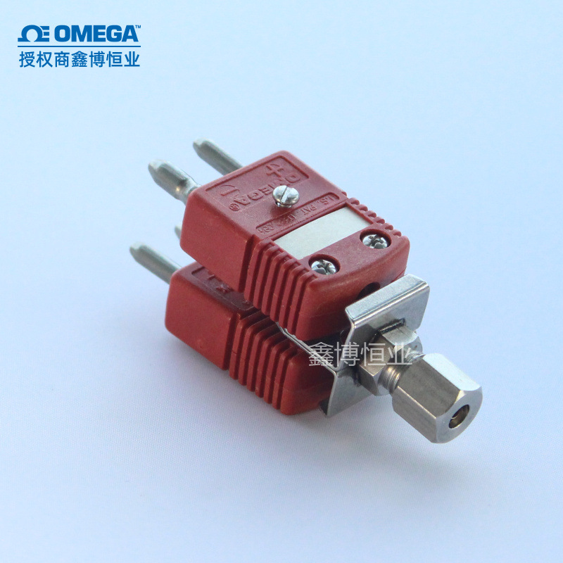 奥米佳奥米佳原装C型钨铼526用大插头双只铠装热电偶固定夹套装DX