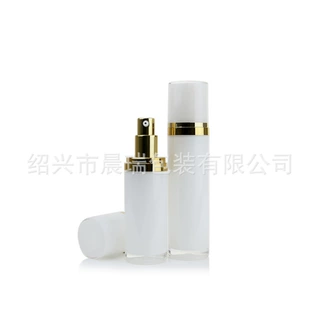 工厂直销多规格可定制乳液瓶 直圆膏霜护肤瓶 亚克力精华瓶