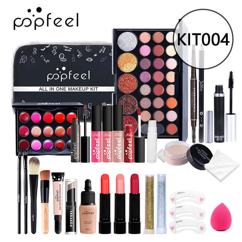 1000g Weight Makeup Set Type Of Cosmetics Paste Material Multicolor Pattern Elegant, Glam, Punk Style Elegant Glam Punk Multicolor Paste Makeup Set 6