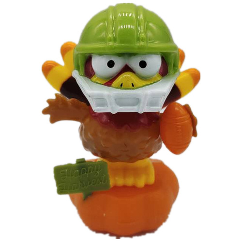 Cross-border new solar creative swinging turkey bobblehead doll Cartoon car ornaments children's toys gifts