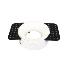 厂家直供  新款GU10模组筒灯套件LED灯杯MR16喇叭无边框面环支架