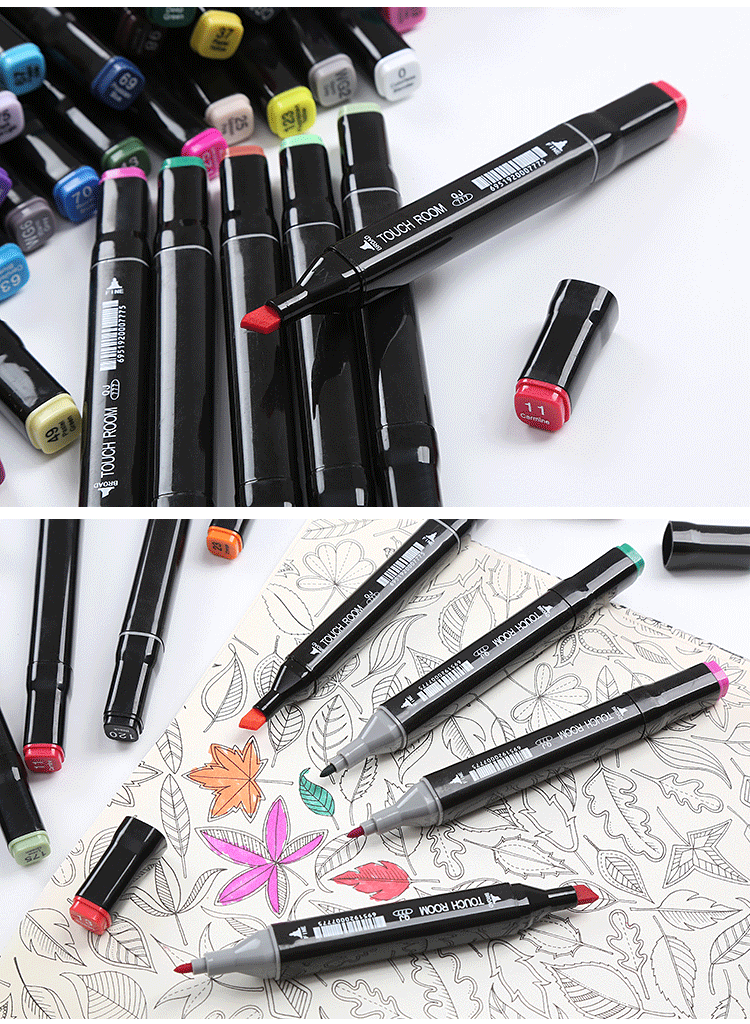 Double-headed Color Children Drawing Watercolor Marker Pen Wholesale display picture 2