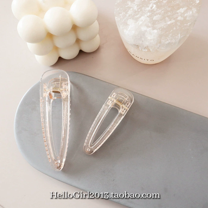 Transparent hairgrip, universal hairpins, bangs, hair accessory