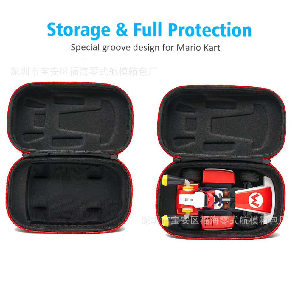 Caja de almacenamiento para kart Nintendo NS bolsa de almacenamiento bolsa de hombro bolsa de mochila conjunto completo de accesorios en una bolsa