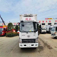 东风冷藏车  天锦6.1米冷藏车 后双轮厢式冷冻货车