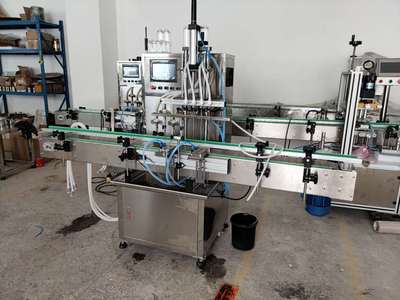 Manufactor Direct selling fully automatic liquid Filling Filling Accuracy Fast filling speed