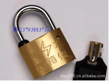 Замок свойства замка дозора замка силы 35 мм Открытый падлок термальный
