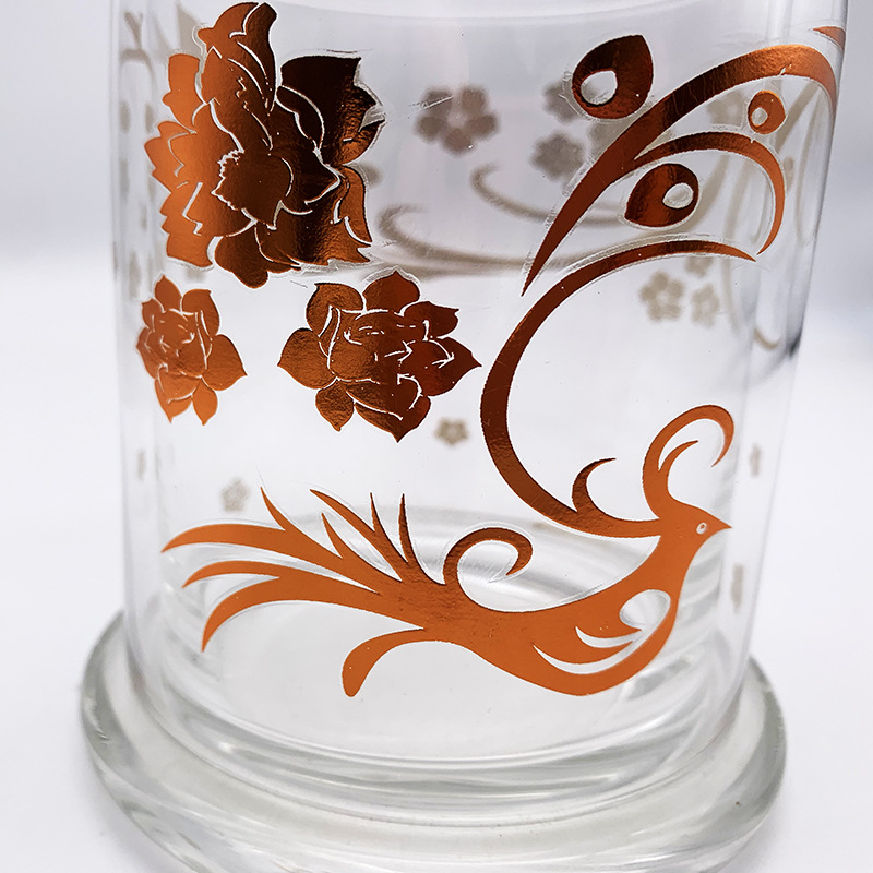 限量烫铜水晶座