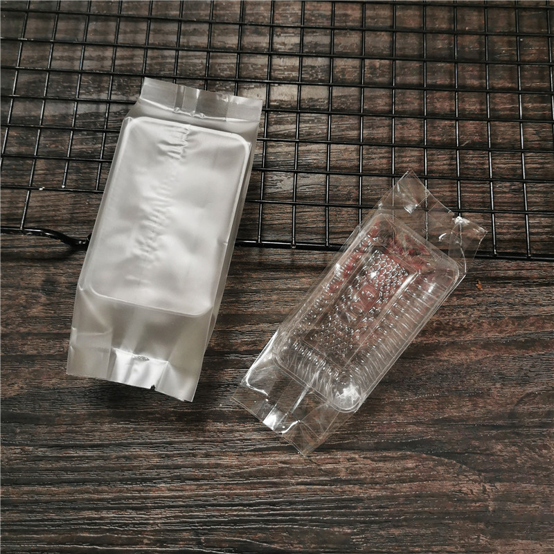 Pastel de piña bolsa de embalaje bolsa de plástico bolsa de galletas pastelería sellado de calor para hornear embalaje PP bolsa esmerilada 100 piezas