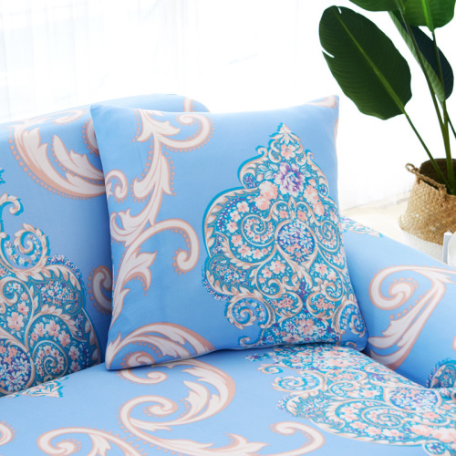 Sofa cover all-inclusive swastika fabric four-season elastic sofa cushion leather sofa towel single full cover combination universal type