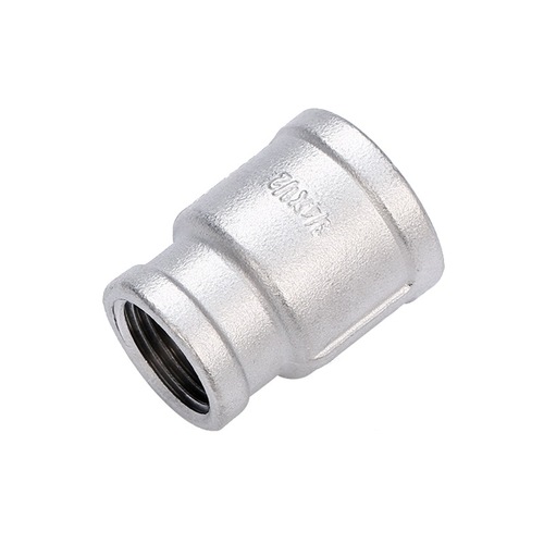 304 stainless steel reducing adapter with internal threads, reducer straight pipe sleeve, 4/6 inch wholesale