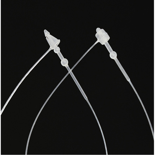 Hand-pierced needle buckle, plastic needle, tag buckle, tag, rope, plastic tag line, clothing accessories, 5000 pieces