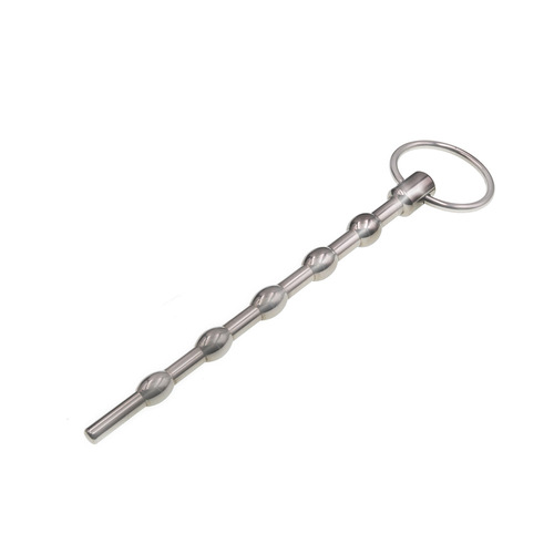 Funny electric shock eye stick urethral insertion stick pulse pull bead urine plug extra long stainless steel masturbation orgasm sex tool for men