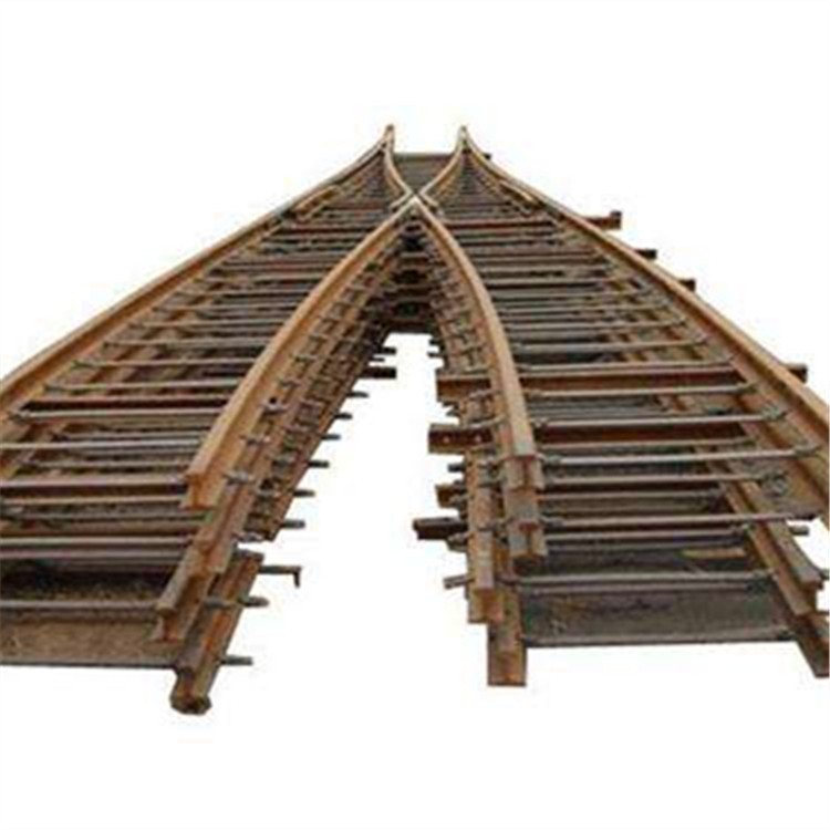 山西大同煤矿运输用铁路道岔 ZDK系列单开道岔 济宁道岔有现货