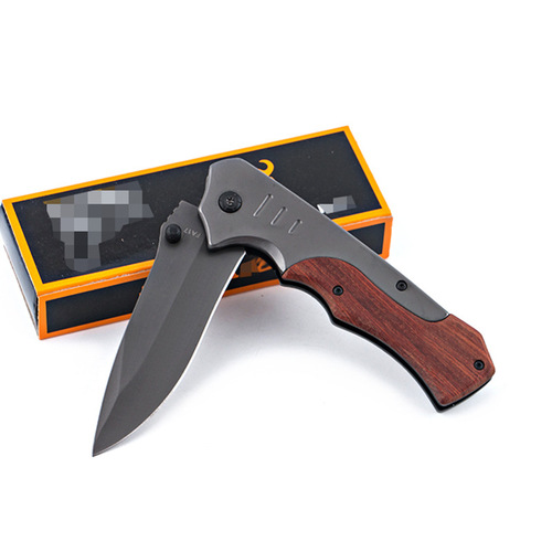Outdoor folding knife, pocket knife, outdoor tactical wilderness survival hunting knife, high hardness multi-functional folding knife